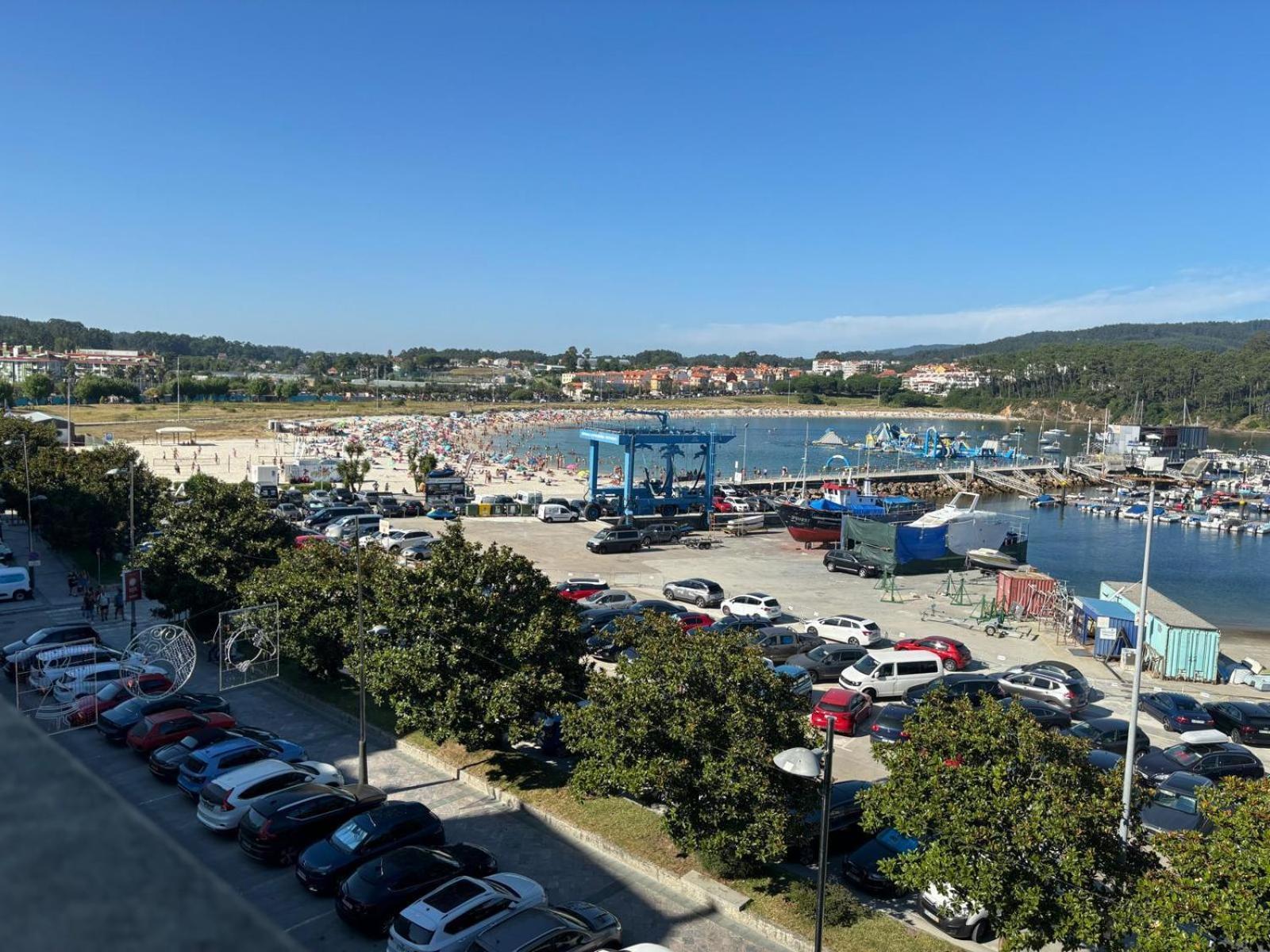 Apartament Desconectaengalicia El Pescador, Vistas Al Puerto, 200M Playa Portonovo Zewnętrze zdjęcie